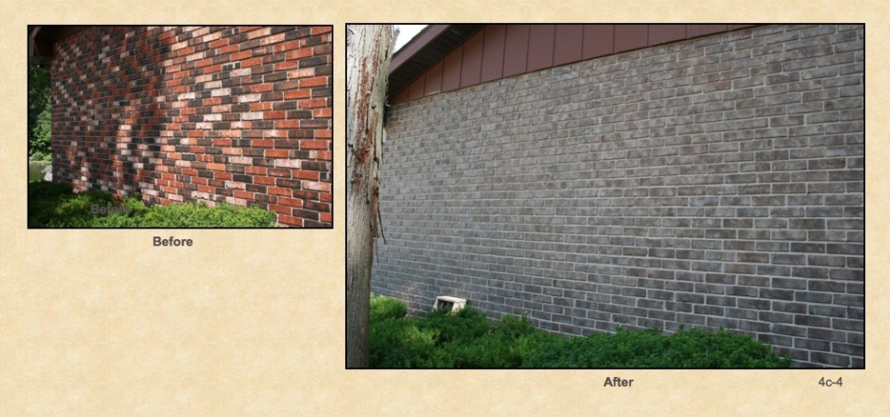 Valparaiso, Indiana Brick Staining-2