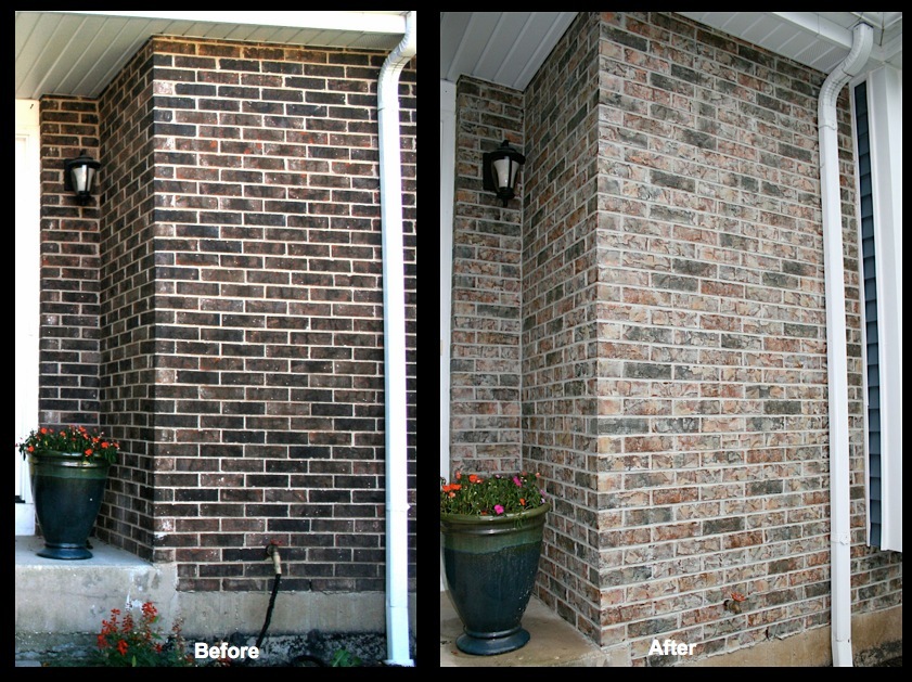 Schaumburg Brick Staining 2