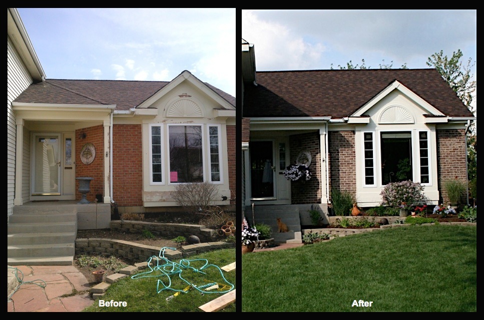 Crystal Lake Staining Project Exterior 2