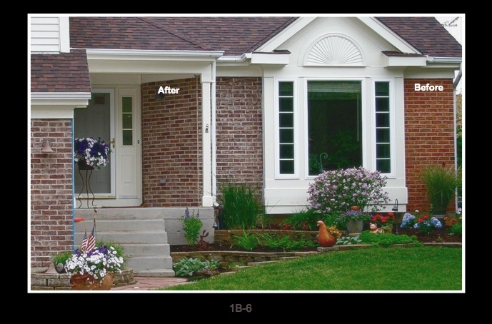Crystal Lake Exterior Brick Stain