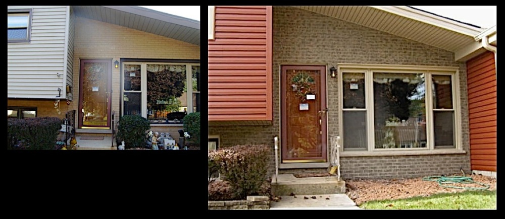 Lombard Exterior Brick Staining  Makeover 1