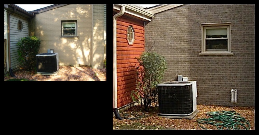 Lombard Exterior Brick Staining Makeover 2