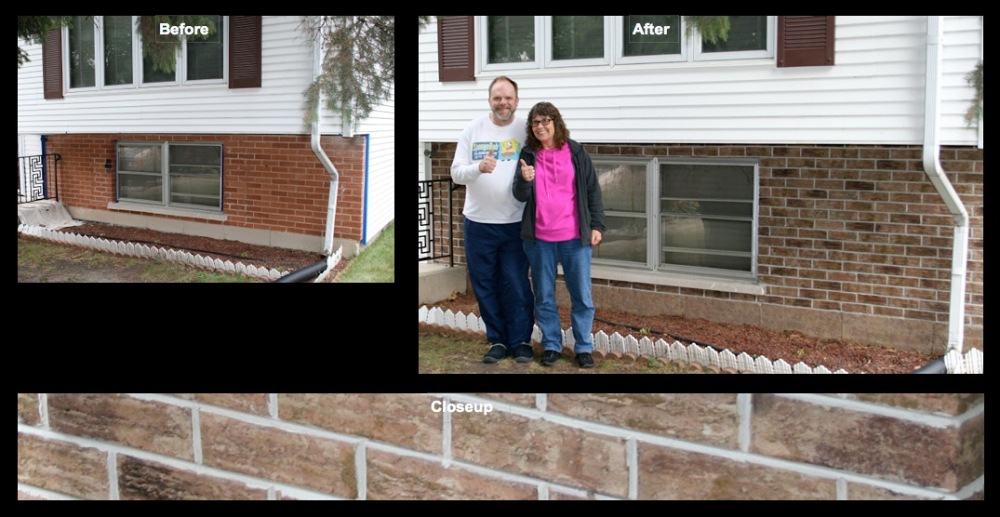 Wheeling, IL, Brick Staining 2