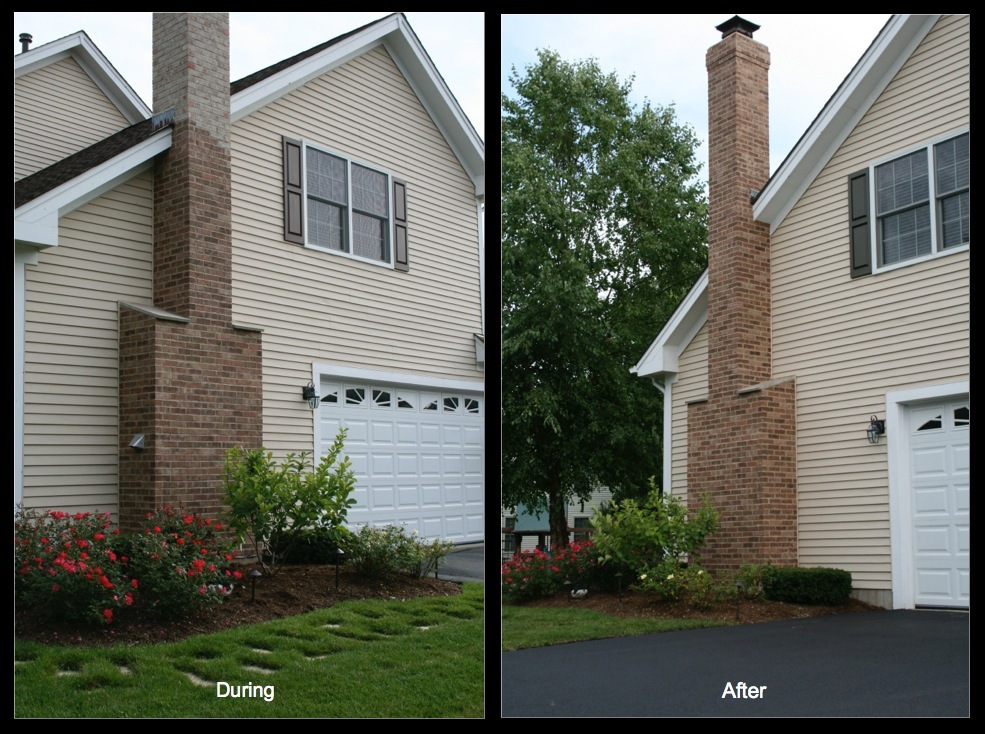 Algonquin, IL, Exterior Brick Staining 2