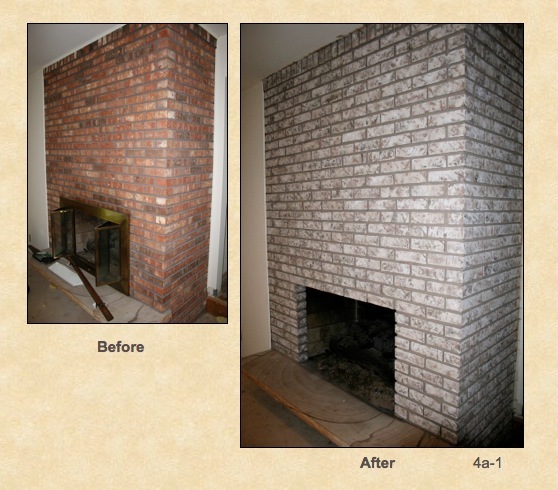 Red-Brick-Fireplace-to-off-white-grey-Before-and-After